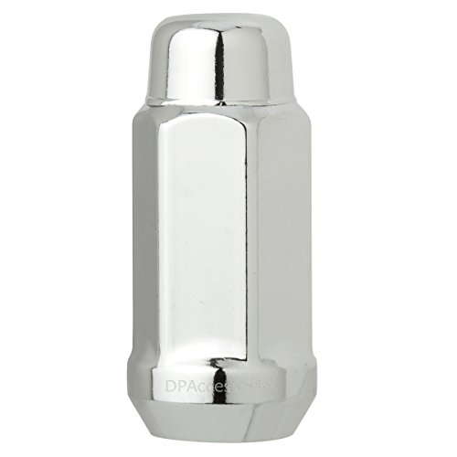 DPAccessories 32 クロム 9/16 18 クローズドエンド XL バルジ ドングリ ラグナット コーンシート 並行輸入品 : DPAccessories Chrome 9⁄16-18 Lug Nuts - Closed End XXL