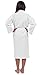 Turkuoise Girls Waffle Robe, Spa Party Bathrobe Made in Turkey (1023-WHT-SM)