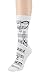 Foot Traffic Novelty Socks, Cute Music-Themed Socks that Rock, Sizes 4–10
