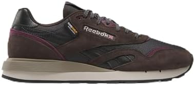 Zapatillas clásicas unisex de nailon 89, color negro lavado/negro cereza, talla 37,5 EU, Washed Black Black Cherry, 37.5 EU