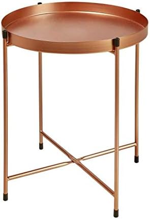 Copper Metal Coffee Table 41 Cm X 38 Cm X 43 5 Cm Amazon Co Uk Kitchen Home