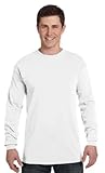 Comfort Colors Ringspun Garment-Dyed Long-Sleeve T-Shirt, Medium, WHITE