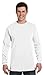 Comfort Colors Ringspun Garment-Dyed Long-Sleeve T-Shirt, Medium, WHITE