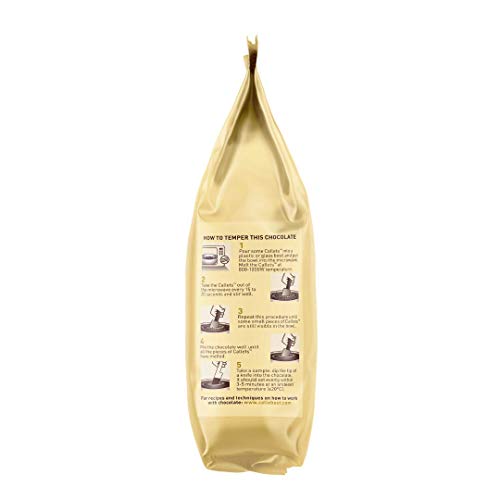 CALLEBAUT Ontvanger Nr. W2 - Couverture Callets, witte chocolade, 28% cacao, 400g - 1 verpakking - Afbeelding 4