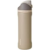 Owala FreeSip Insulated Stainless Steel Water Bottle with Straw for Sports, Travel, and School BPA-Free Sports Water Bottle, 24 oz, Down To Earth