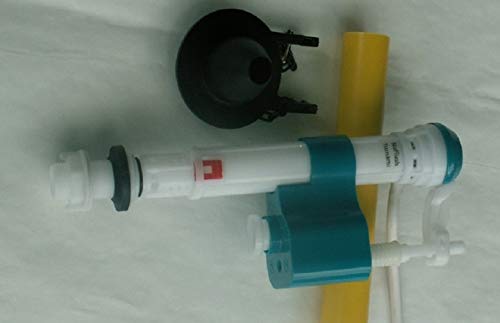 NuFlush Replacement for Mansfield, Replacement Flapper Valve Assembly adjustable & "Ballcock" Japanese style Tsunami Fill Valve for a 2 Piece Toilet with a 2 Inch Flush Hole by NuFlush - Thumbnail 2