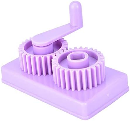 Nicedeal Hand-Operated Quilling Crimper Tool Paper Quilling Crimper Machine Crimping Paper Craft Quilled DIY Art Tool Purple Arts and Crafts Supplies, Sewing Supplies