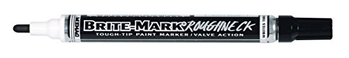 Brite-Mark Rough Neck Tough Tip Marker, Black