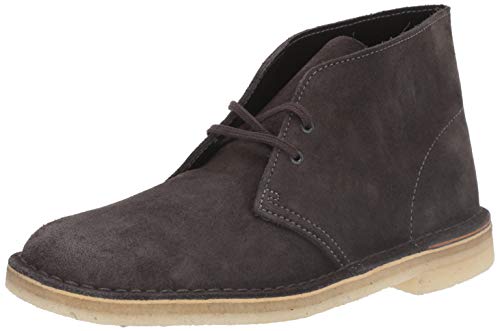 Clarks Men's Desert Chukka Boot, Slate Grey