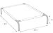 Coolaroo The Original Cooling Elevated Pet Bed, Medium, Brunswick Green