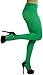 ToBeInStyle Women's Opaque Full Footed Panty Hose Leggings Tights Hosiery - Green - One Size: Regular