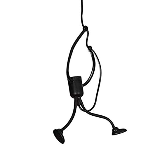 HHuin Ijzer Kleine Man Kroonluchter Cartoon Pop Kroonluchter Swing Schurk Kroonluchter Led Plafondlamp Thuis Woonkamer… - Afbeelding 8