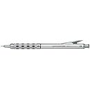 Pentel Graph Gear 1000 Automatic Drafting Pencil, 0.5mm Lead Size, Brushed Metal Barrel, 1 Each (PG1015A)