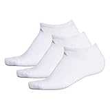 adidas Women's Cushioned No Show Socks (3-Pack)