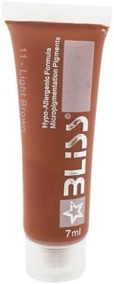 BLISS Permanent Makeup Ink -LIGHT BROWN-7ML Tube BI11