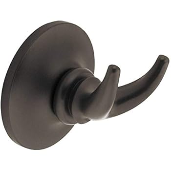 Moen DN6703ORB Danbury Double Robe Hook, Oil-Rubbed Bronze