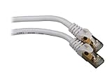 Rosewill 3-Feet Cat 7 Shielded Twisted Pair Networking Cable - White (RCNC-11058)