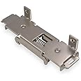 Winford Engineering Steel Right Angle (90 Degree) DIN Rail Mounting Clips -- Right Hand, 10-Pack