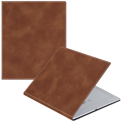 LaoShuSheng Magnetic Case for Boox Go 10.3 / Boox Go 10.3 Gen II Lumi ePaper Tablet,Ultra-Thin Lightweight, PU Leather Book Folio Cover with Magnetic Closure & Auto Sleep/Wake (Brown) at Amazon