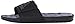 adidas Men's Adissage 2.0 Slides Sandal, Black/Night Metallic/Black, 10