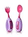 Kidsme My Turn Spoon and Fork Trainer Lavender, Purple