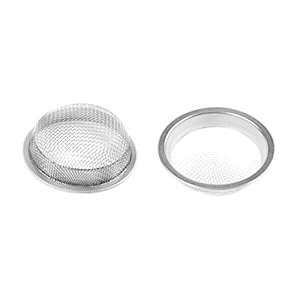 Höhlenrausch Shisha Sieb für Wasserpfeifen – vorgestanzter Tabak Auffangbehälter aus rostfreiem Edelstahl – Bowl Zubehör (20mm)