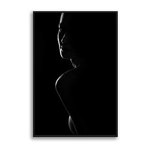 Framed Canvas Wall Art Wine Glass Canvas Prints Home Artwork Decoration for Living Room,Bedroom - 16x24 inches