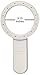 ZOLED Magnifying Glass with Light 10X, Glass Lens, Lighted Magnifier Handheld, with Gift Box for Reading, Seniors or Macular Degeneration