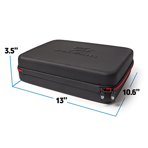 MONGPIENS DND Tabletop RPG Organizer Bag DND Organizer Case for