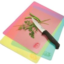 Deglon Meeting Knife Set Norpro Cut-N-Slice Flexible Cutting Boards Set of 3