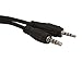 YCS Basics 3 Foot 2.5mm Male to 3.5 Male 4 Conductor Audio Cable
