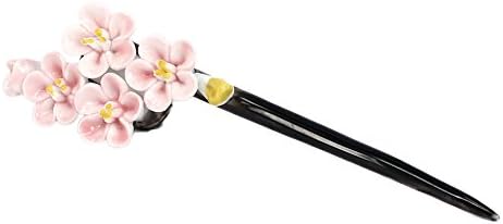 Traditional Flowers Hair Pins Hair Sticks for Long Hair, Eastern Delights Chinese Handmade Chopsticks Hairpin Chignon Pin for Women