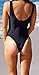Zero City Women's One Piece Swimsuits Monikini Lace-up U Back Bathing Suit