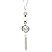 Lovmoment Necklace with Pendant Fit 18MM Snap Button Charms Snaps Jewelry