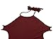 Misfondle Women's Sexy Bodycon Backless Spaghetti Lace up Mini Club Dress Khaki Red