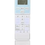 Remote Control For Sharp Digital Air Conditioner, White