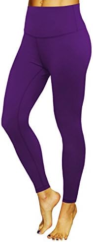 2 Styles 25"/26"/27"/28" Basic/5.5" Super High Waist Yoga Pants Running Workout Leggings Tummy Control