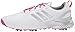 adidas Women's Response Bounce Golf Shoe, white/magenta/silver met., 9 M US