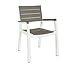 Keter Harmony Stackable Patio Chairs Set of 2 for Indoor and Outdoor Dining and Entertaining