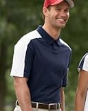 Adidas Golf A43 ClimaLite Mens Colorblock Polo