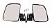Golf Cart Side Mirrors 1 Pair 2 Mirrors Fits E-Z-GO Club Car Yamaha TXT DS Drive G22 Precedent
