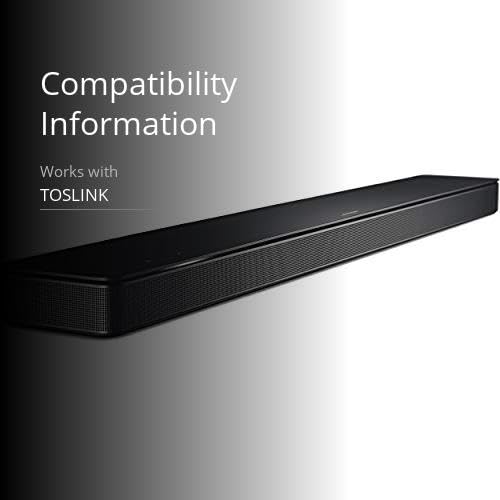 Bose Soundbar 500, TV Speakers with Alexa Voice Control Built-in, Black