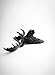 White Faux Taxidermy Largem-Leonard 22.5