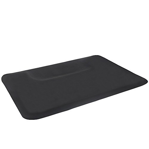 Barber Salon Styling Chair Mat 3 x 4 Rectangle 1/2" with Square Impression SM-58
