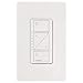 Lutron CECOMINOD005477 PD-6WCL-WH-R Caseta Wireless 150-Watt Multi-Location in-Wall Dimmer, White