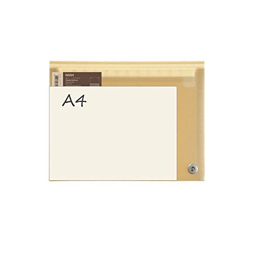 Little-Feet Letter Size Expanding File Folders Button Locked A4 Expandable Wallet Organizer with 13 Pockets Portable File Folder Accordian File with Index Lable - Thumbnail 7