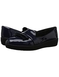 FitFlop - Zapatillas de mujer con flecos en patente