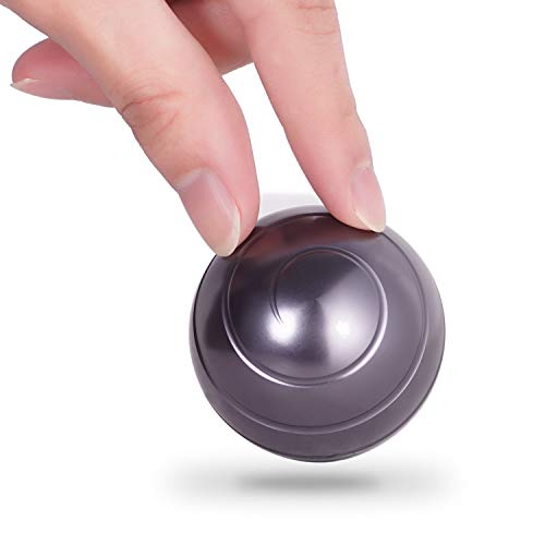 samisoler Desk Fidget Toys Stress Relief Visual Illusion Metal Globe