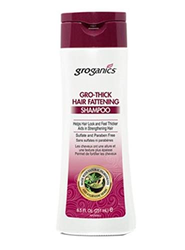 Groganics DHT growthick hair fattening shampoo 236.57ml