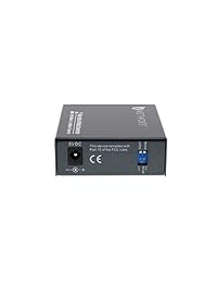 Conversor de medios Gigabit Ethernet UTP RJ45 a fibra   UTP a 1000Base LX   St Singlemode, ...